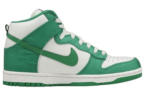 groene hoge nike schoenen